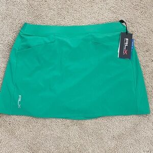 RLX Ralph Lauren Green Golf Skort